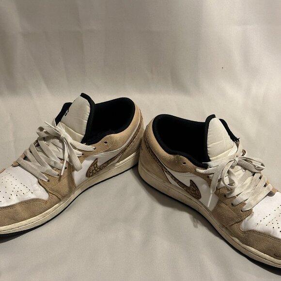 Air Jordan 1 Low SE 'Brown Elephant' - Picture 6 of 7